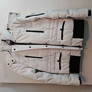 GUESS White Puffer Jacket